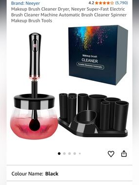 Makeup Brush Cleaner Portable Electronic Automatic